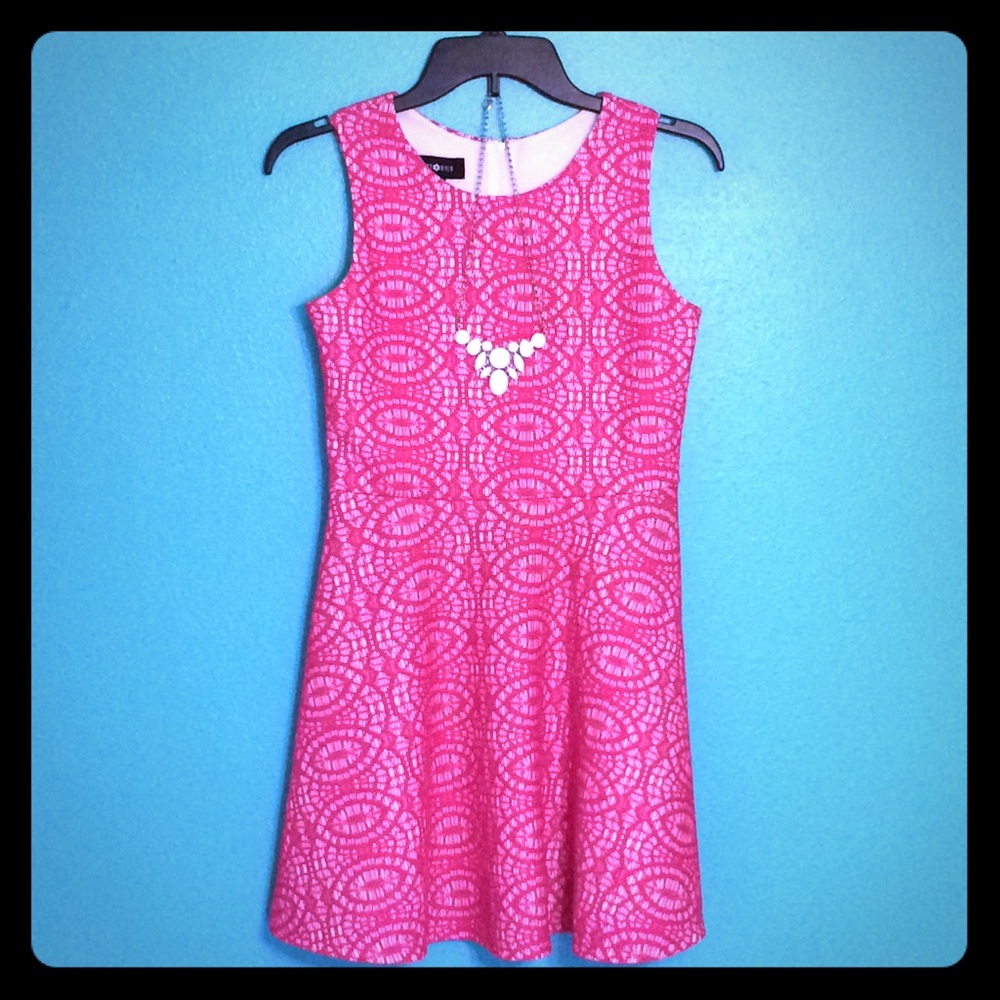 cute pink dress